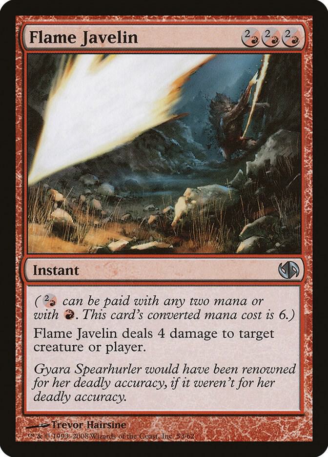 Flame Javelin 53/62 (Duel Decks: Jace vs. Chandra) 