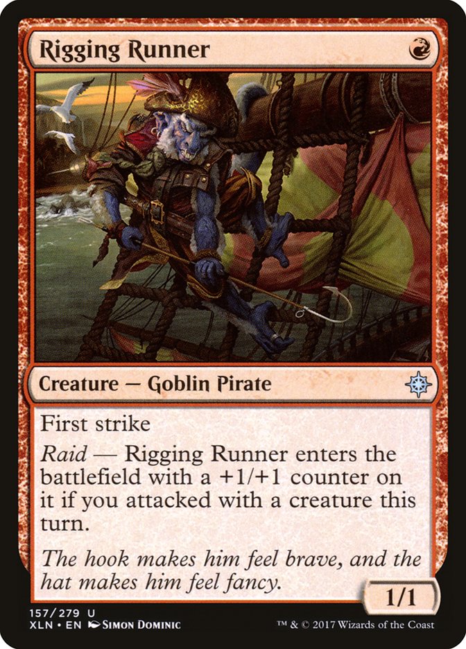 Rigging Runner 157/279 (Ixalan) 
