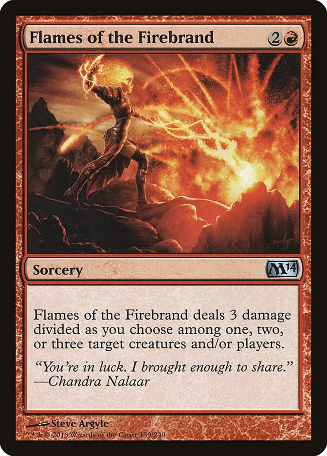 Flames of the Firebrand 139/249 (Magic 2014 (M14)) 