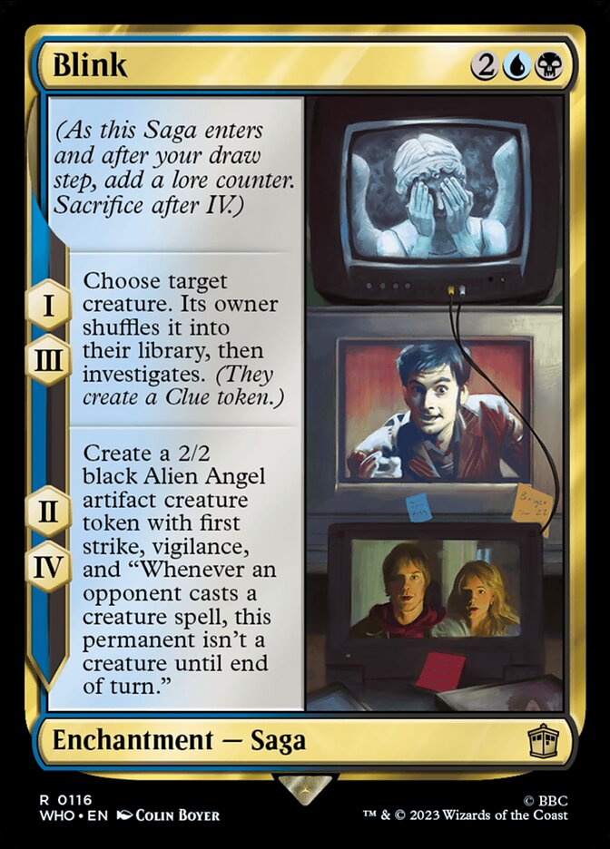 Blink 116 (Universes Beyond: Doctor Who)  - Foil