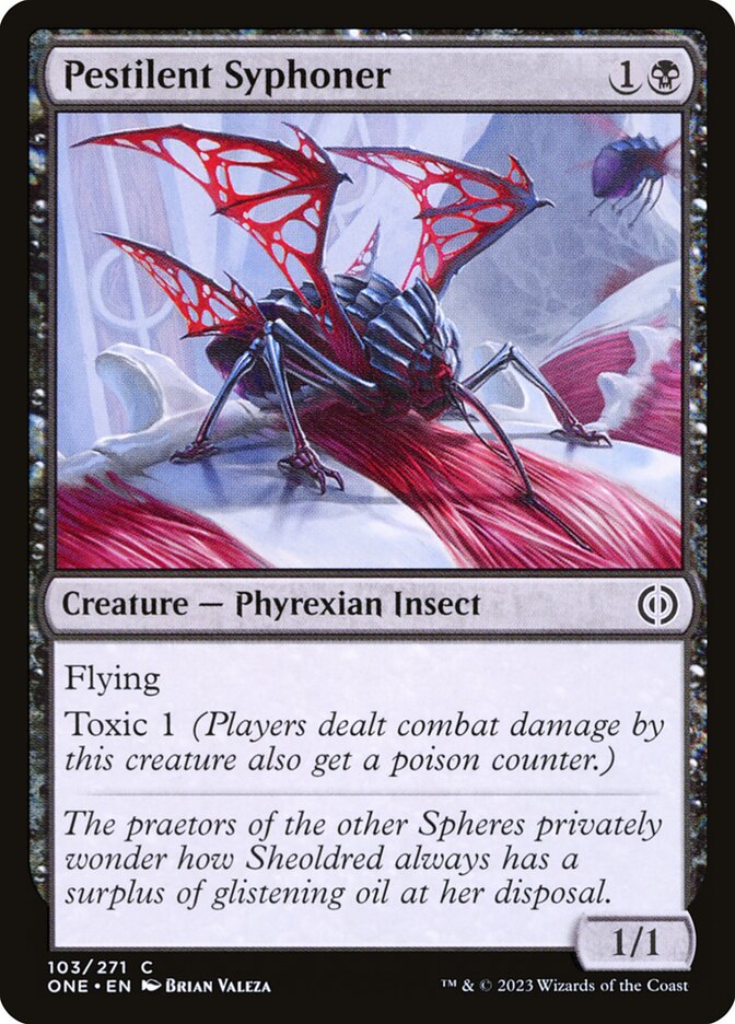 Pestilent Syphoner 103/271 (Phyrexia: All Will Be One) 