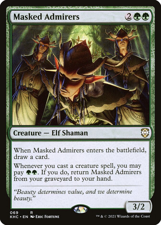Masked Admirers 69 (Commander: Kaldheim) 