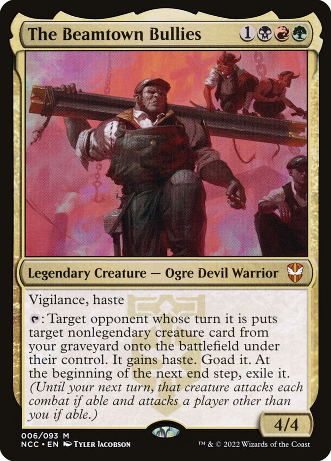 The Beamtown Bullies 6/93 (Commander: Streets of New Capenna)  - Foil