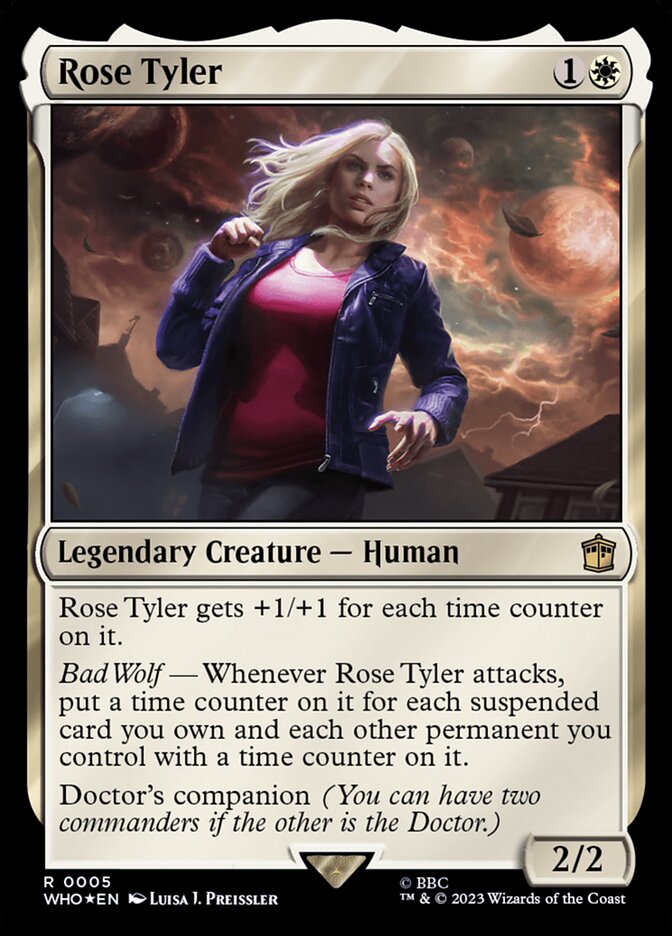 Rose Tyler 5/331 (Universes Beyond: Doctor Who)  - Foil