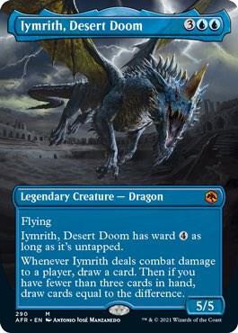 Iymrith Desert Doom Borderless 290/281 (Adventures in the Forgotten Realms) 