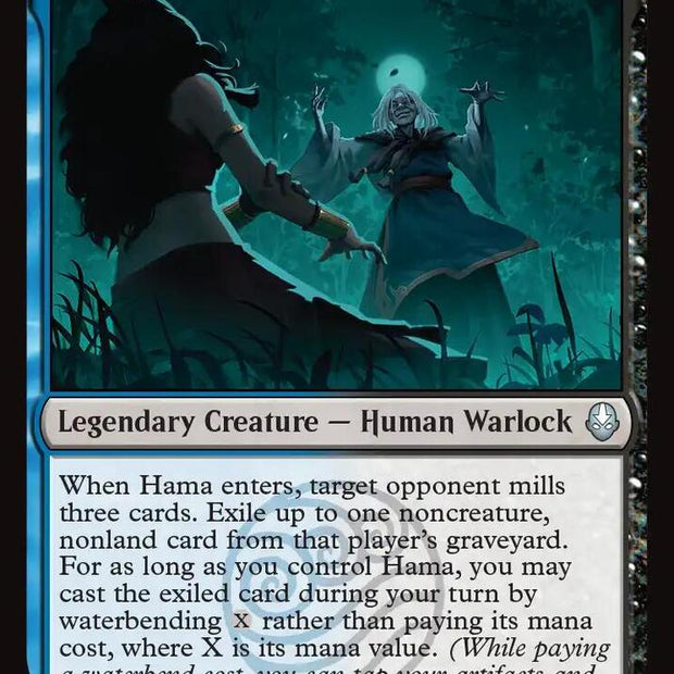 Hama, the Bloodbender 224/286 (Avatar: The Last Airbender)  - Foil