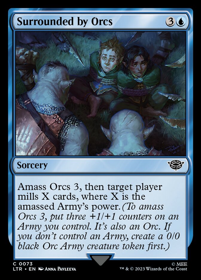 Surrounded by Orcs 73/281 (Universes Beyond: The Lord of the Rings: Tales of Middle-earth) 