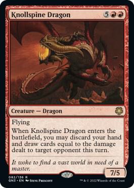Knollspine Dragon 82/135 (Magic Game Night: Free-For-All) 