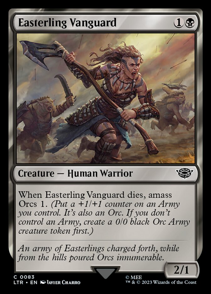 Easterling Vanguard 83/281 (Universes Beyond: The Lord of the Rings: Tales of Middle-earth) 