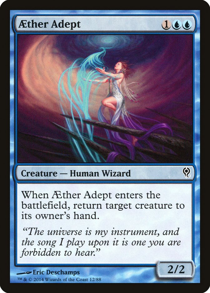 Aether Adept 12/88 (Duel Decks: Jace vs. Vraska) 