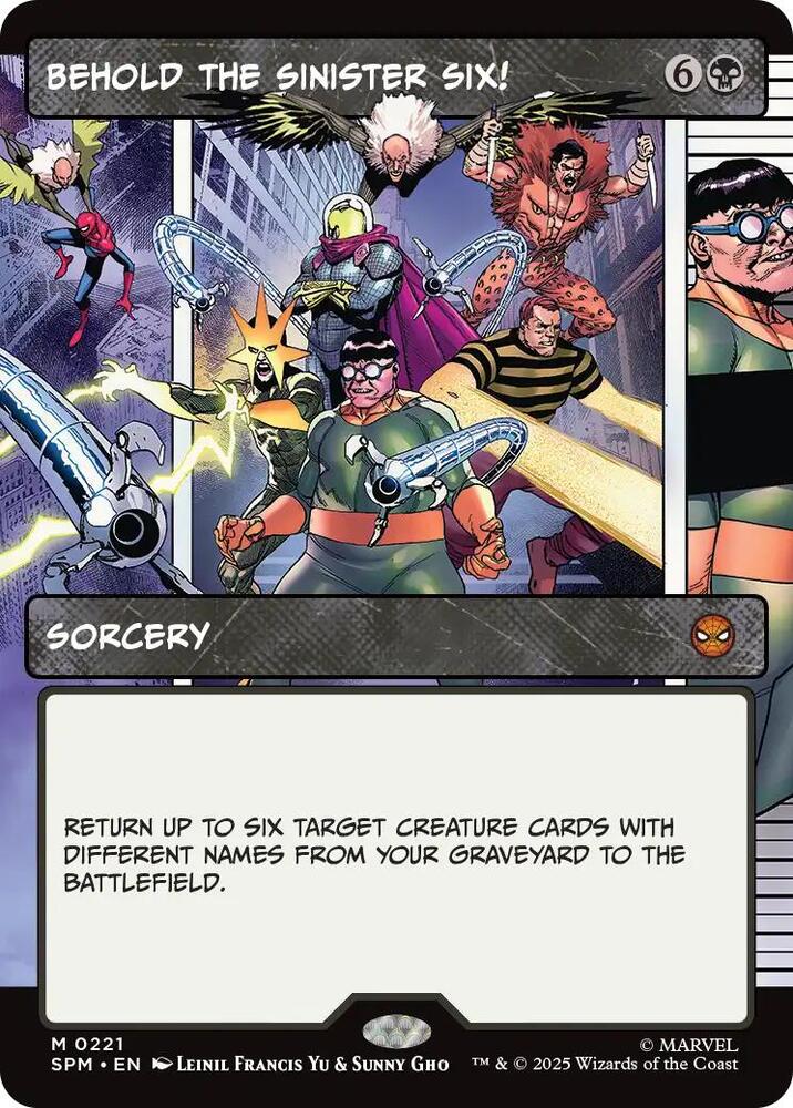 Behold the Sinister Six Borderless (Marvel's Spider-Man)  - undefined