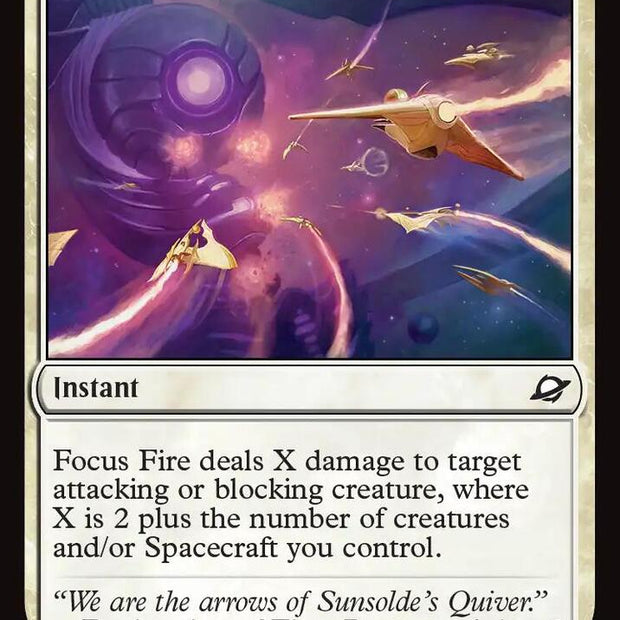 Focus Fire 18 (Edge of Eternities)  - Foil