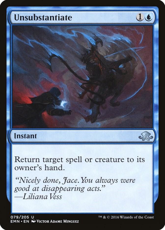 Unsubstantiate 79/205 (Eldritch Moon) 