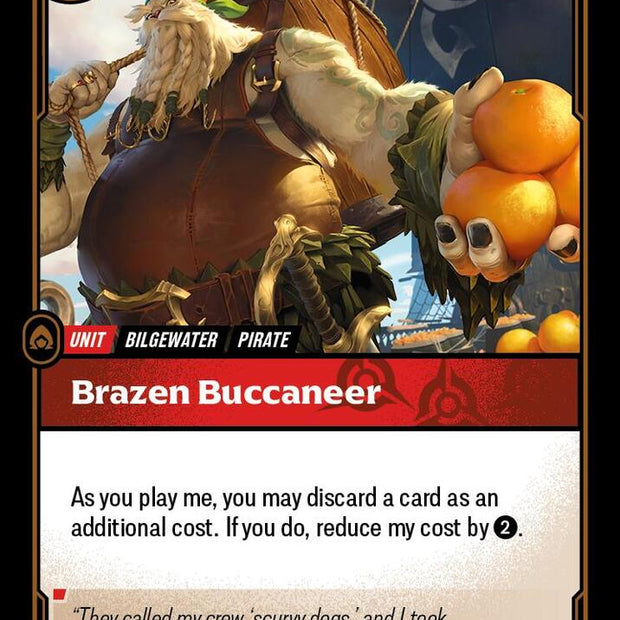 Brazen Buccaneer 2/298 (Origins)  - Foil