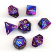 CHX 27427 Scarab Polyhedral Royal Blue/gold 7-Die Set