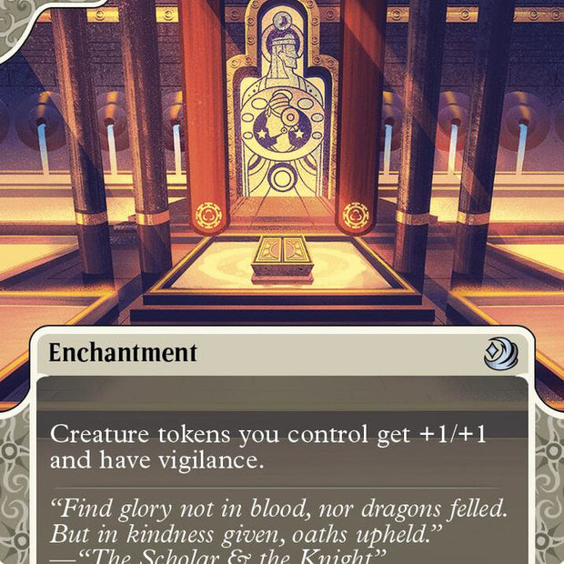 Intangible Virtue 6 (Wilds of Eldraine: Enchanting Tales)  - Showcase