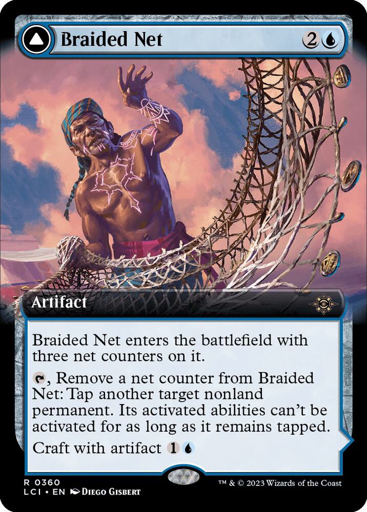Braided Net // Braided Quipu 360/291 (The Lost Caverns of Ixalan)  - Extended Art