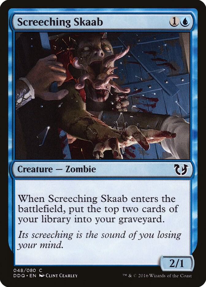 Screeching Skaab 48/80 (Duel Decks: Blessed vs. Cursed) 