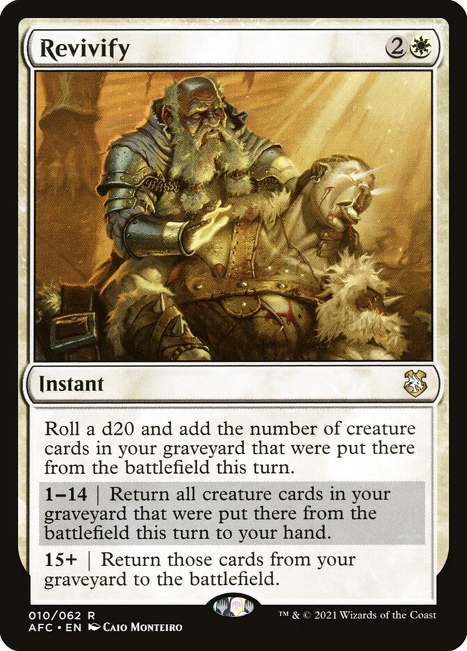 Revivify 10 (Commander: Adventures in the Forgotten Realms) 