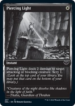 Piercing Light 297/534 (Innistrad: Double Feature) 