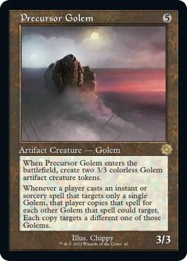 Precursor Golem 42/63 (The Brothers' War: Retro Frame Artifacts) 
