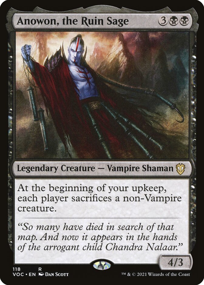 Anowon, the Ruin Sage 118 (Commander: Innistrad: Crimson Vow) 