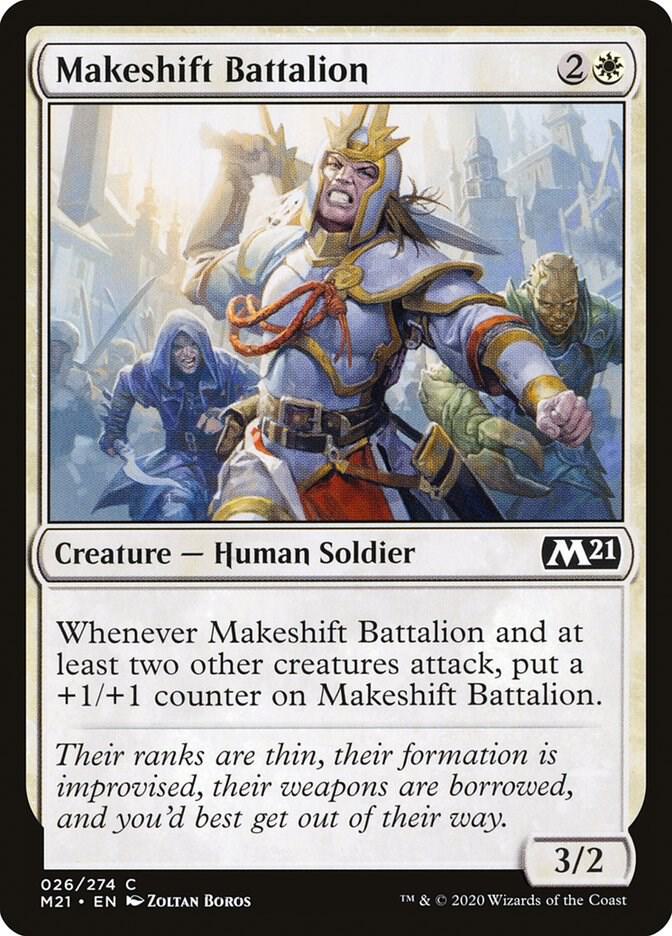 Makeshift Battalion 26 (Core Set 2021) 