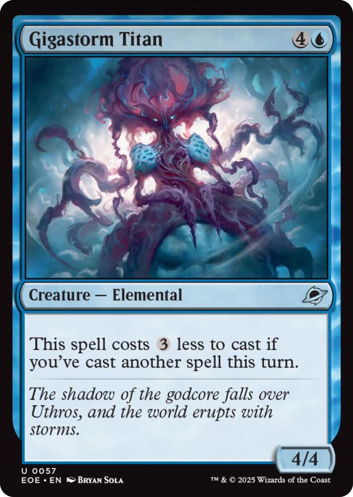 Gigastorm Titan 57 (Edge of Eternities)  - Foil