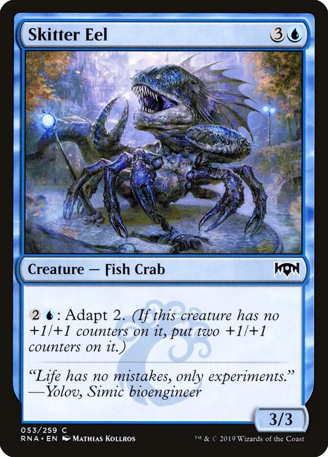 Skitter Eel 53/259 (Ravnica Allegiance) 