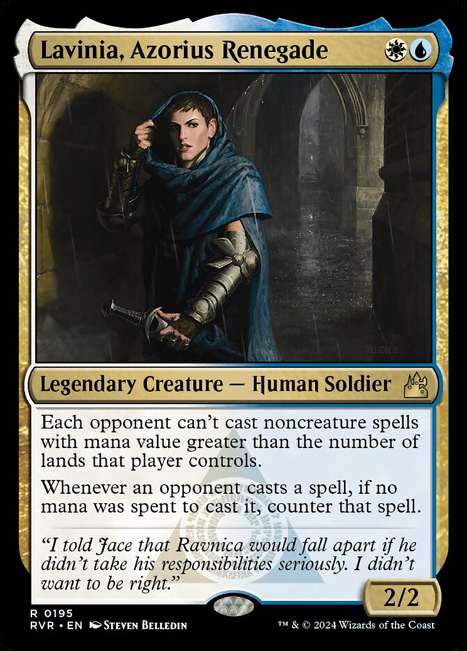 Lavinia, Azorius Renegade 195 (Ravnica Remastered) 