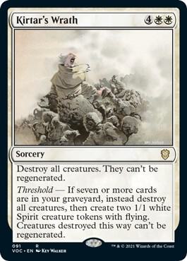 Kirtars Wrath 91/38 (Commander: Innistrad: Crimson Vow) 
