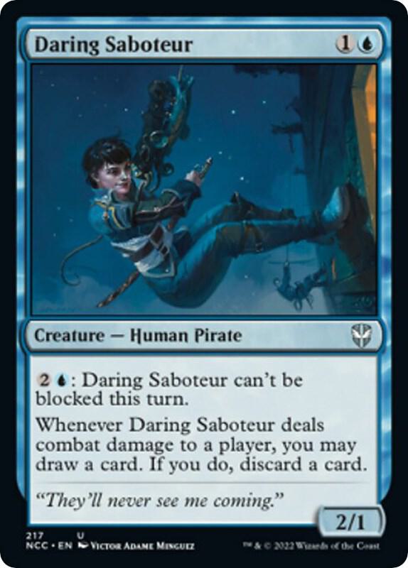 Daring Saboteur 217/93 (Commander: Streets of New Capenna) 