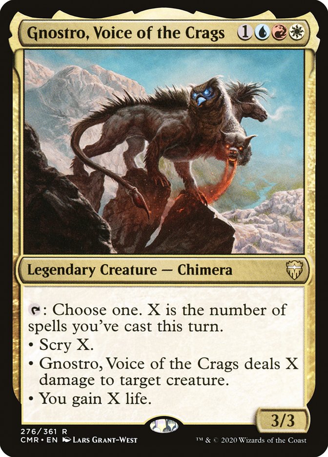 Gnostro, Voice of the Crags 276 (Commander Legends) 