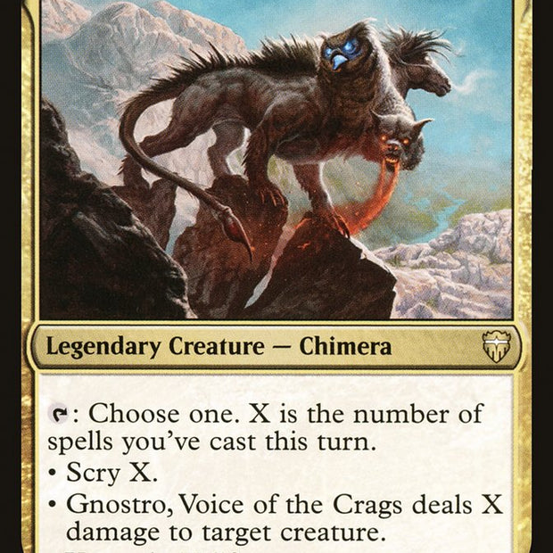 Gnostro, Voice of the Crags 276/361 (Commander Legends) 