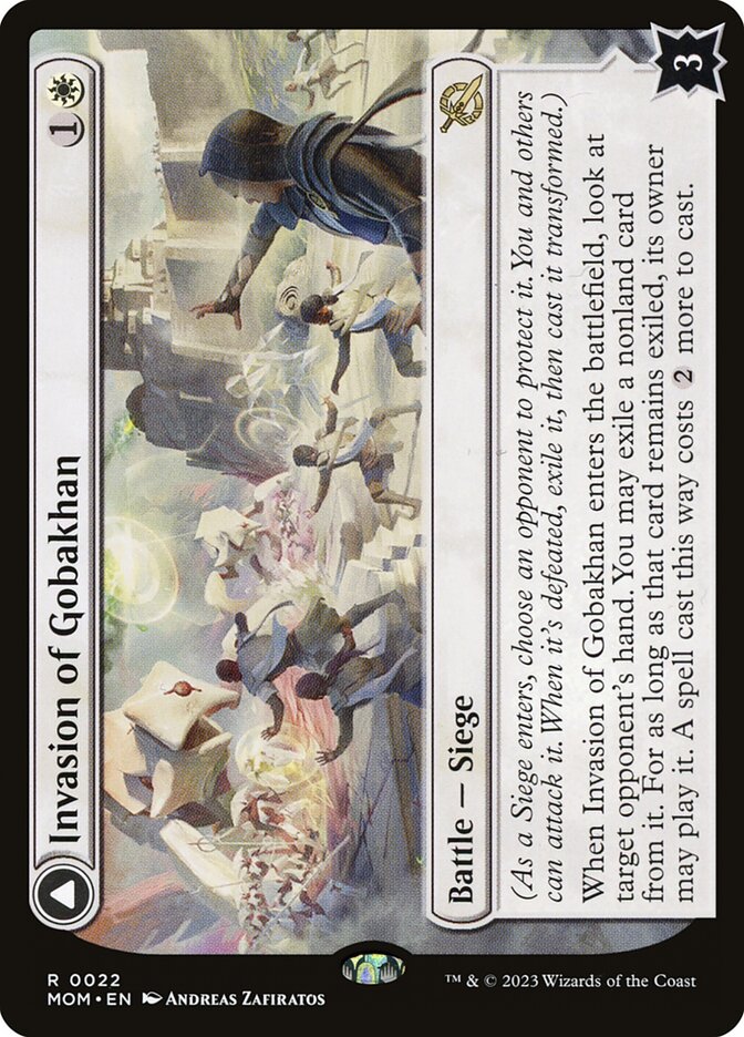 Invasion of Gobakhan // Lightshield Array 22/291 (March of the Machine) 