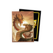 Dragon Shield: Japanese Size 60ct Art Sleeves - Wood Snake 2025 (Dual Matte)