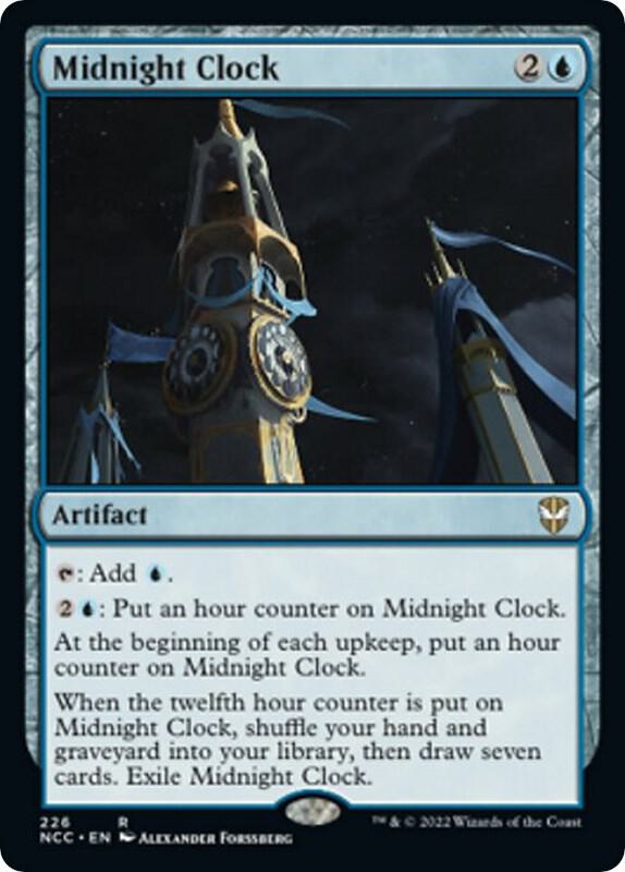 Midnight Clock 226/93 (Commander: Streets of New Capenna) 