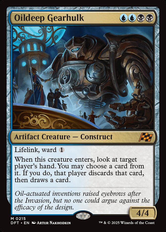 Oildeep Gearhulk 215/291 (Aetherdrift) 