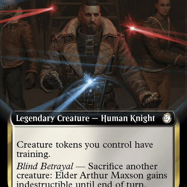 Elder Arthur Maxson 941/326 (Universes Beyond: Fallout)  - Extended Art Surge Foil