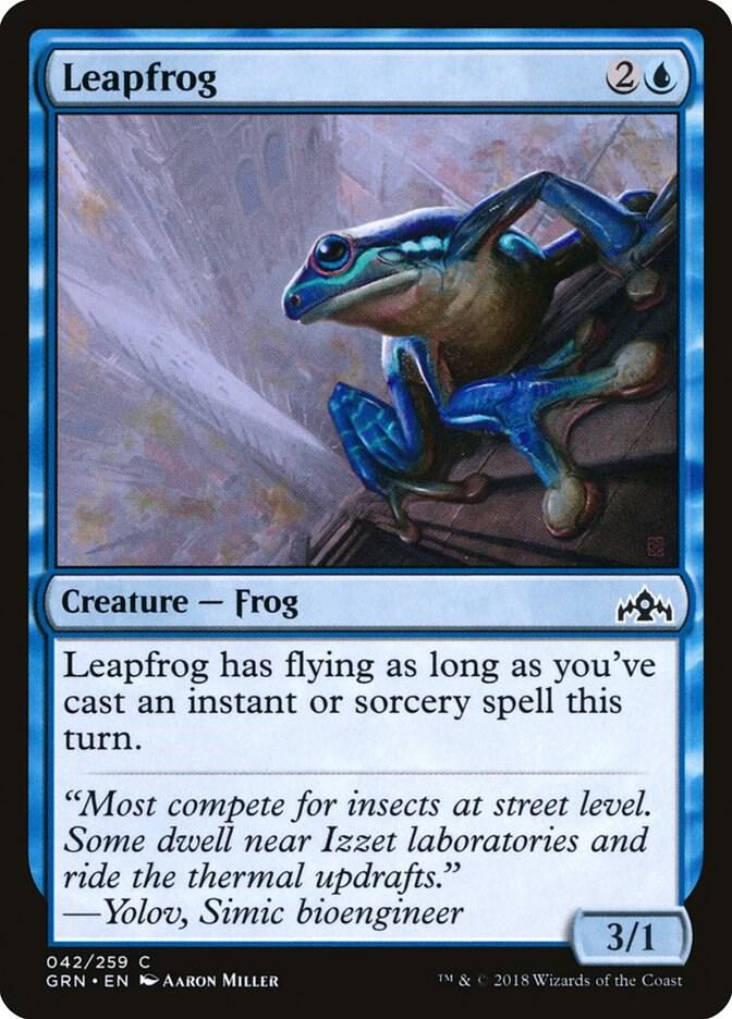 Leapfrog 42/259 (Guilds of Ravnica) 