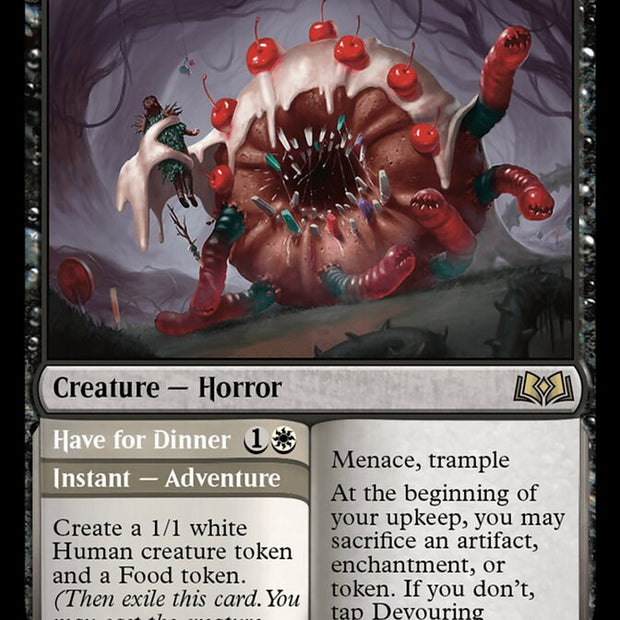 Devouring Sugarmaw // Have for Dinner 224/276 (Wilds of Eldraine) 
