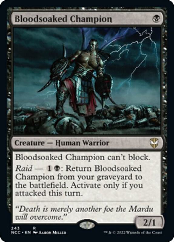 Bloodsoaked Champion 243 (Commander: Streets of New Capenna) 