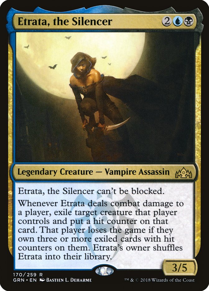 Etrata, the Silencer 170 (Guilds of Ravnica)  - Foil