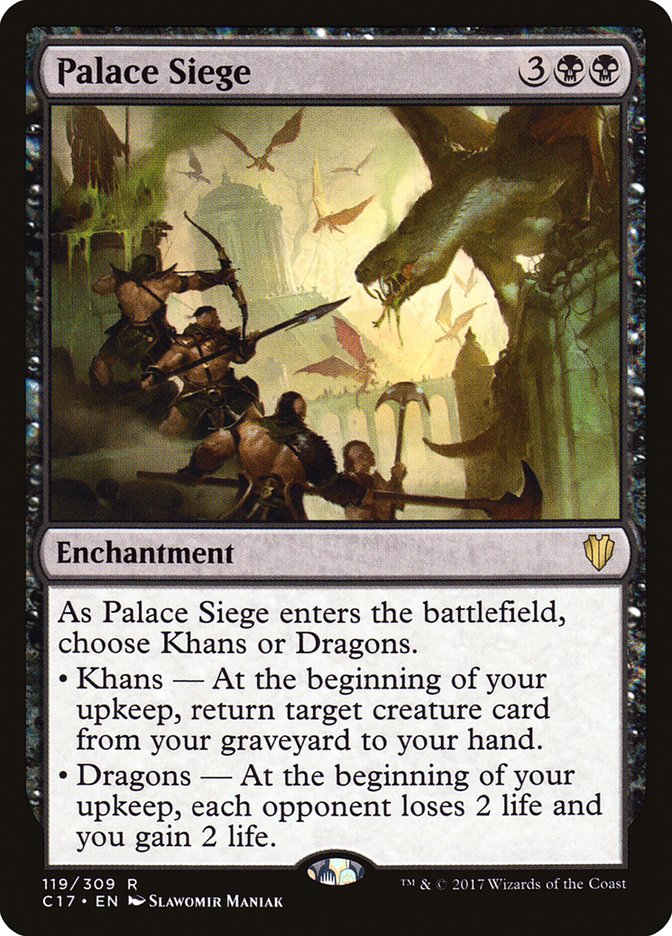 Palace Siege 119/309 (Commander 2017) 