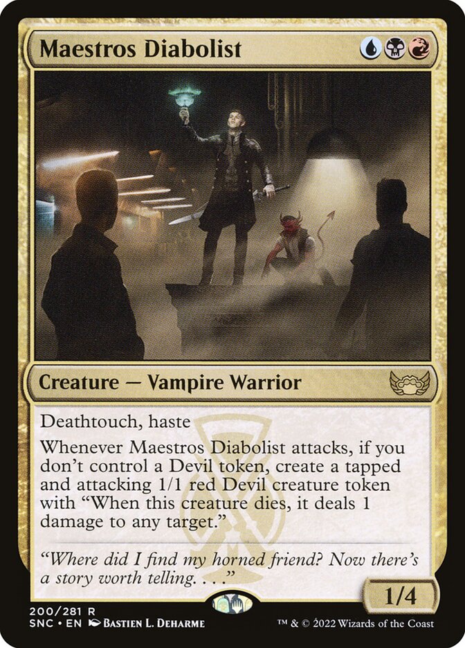 Maestros Diabolist 200 (Streets of New Capenna) 