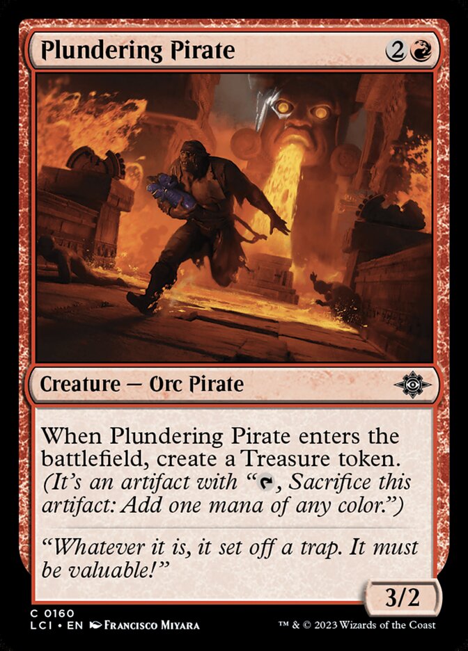 Plundering Pirate 160/291 (The Lost Caverns of Ixalan) 