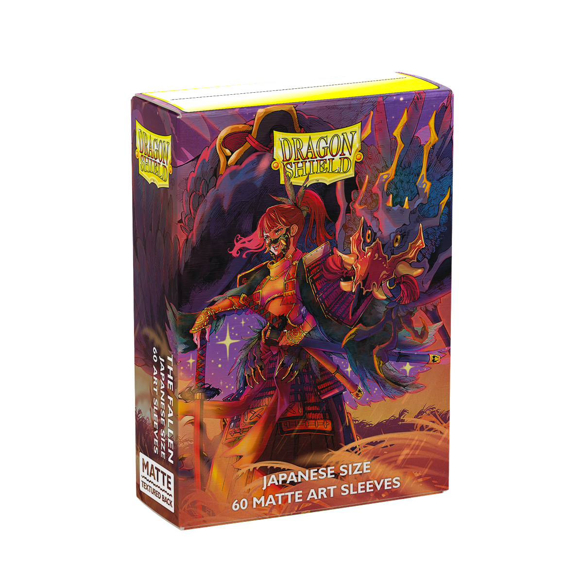 Dragon Shield: Japanese Size 60ct Art Sleeves - The Fallen (Matte)