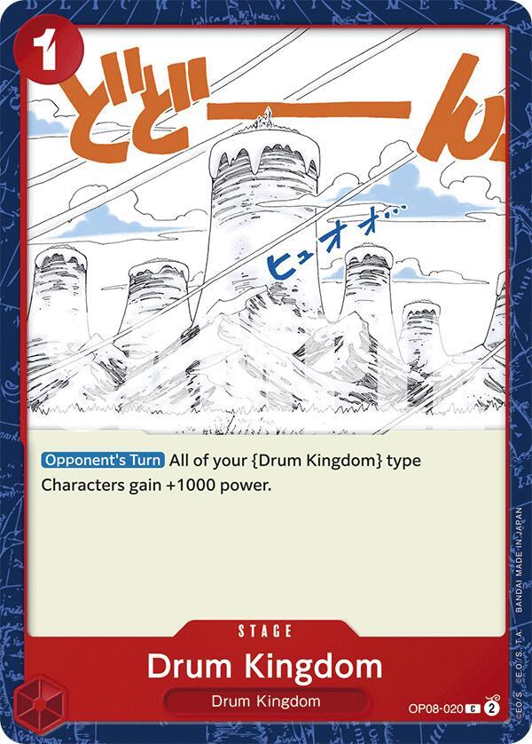Drum Kingdom OP08-020 (Two Legends) 