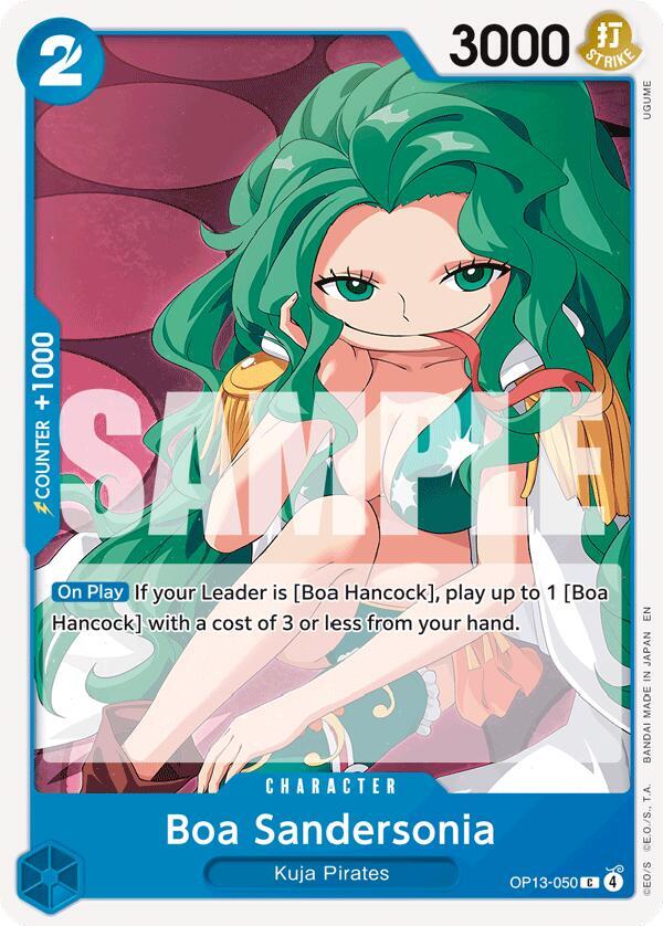 Boa Sandersonia OP13-050 (Carrying On His Will) 