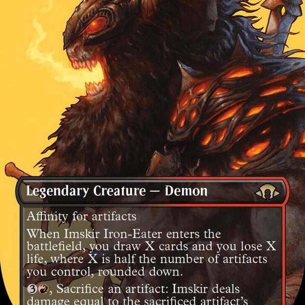 Imskir Iron-Eater 374/319 (Modern Horizons 3)  - Borderless Foil